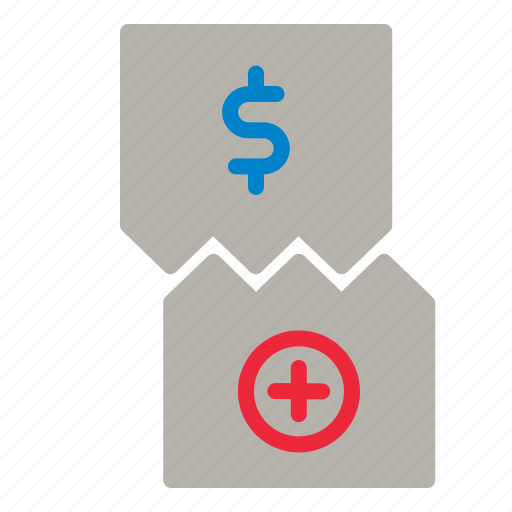 Bill, receipt, medical, hospital, healthcare icon - Download on Iconfinder