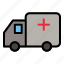 ambulance, service, support, medical, mergency 