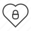 heart, lock, love, password, protection, safety, valentine 