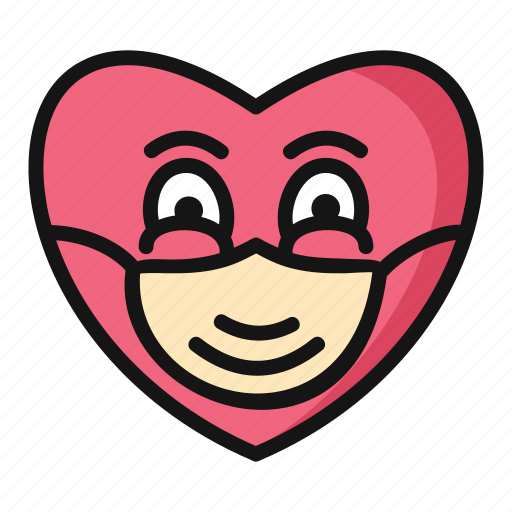 Virus, protection, valentine day, heart, valentine, emoji, emotions icon - Download on Iconfinder