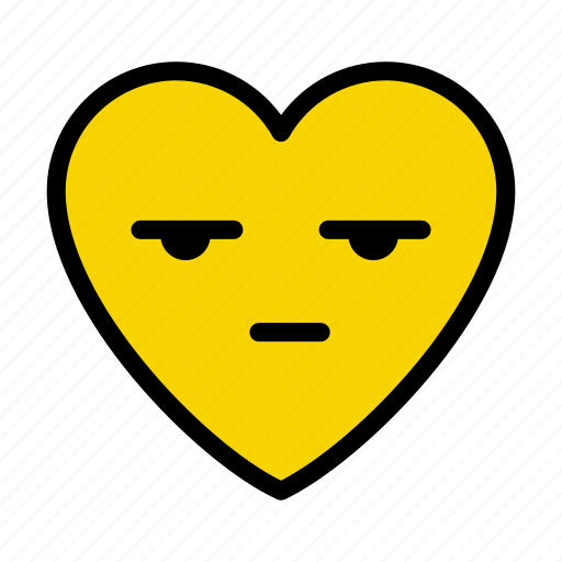 Heart, feeling, emoji, hushed, emoticon icon - Download on Iconfinder