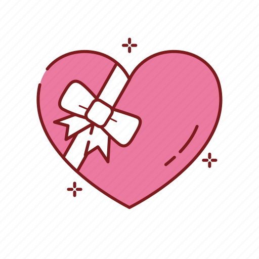 Gift, heart, love, romance, romantic, valentine icon - Download on Iconfinder