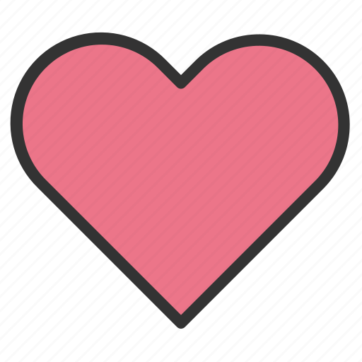 Heart, love, romance, valentines, day, romantic, sign icon - Download on Iconfinder
