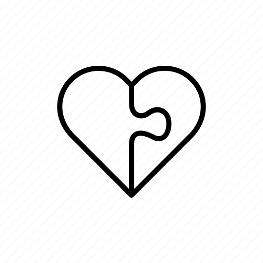Day, heart, love, puzzle, valentine's, valentines, jigsaw icon - Download on Iconfinder