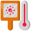 celsius, health, heat, high, indicator, temperature, test