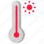celsius, health, heat, high, indicator, temperature, test 