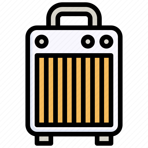 Ceramic, heater, electronics, warm, heating icon - Download on Iconfinder
