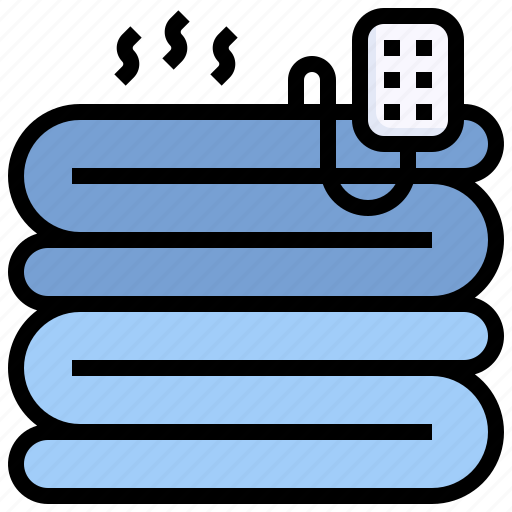 Electric, blanket, electronics, warm, heat icon - Download on Iconfinder