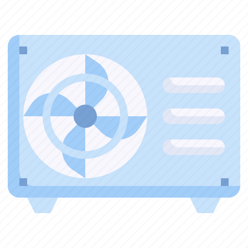 Compressor, air, conditioning, electronics, machine, technology icon - Download on Iconfinder