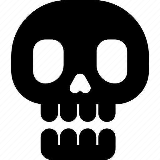 Dead, halloween, head, horror, skeleton, skull icon - Download on Iconfinder