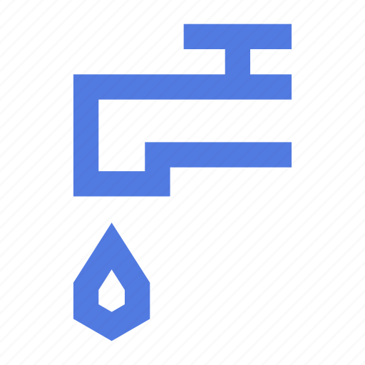 Drip, drop, faucet, leak, supply, tap, water icon - Download on Iconfinder