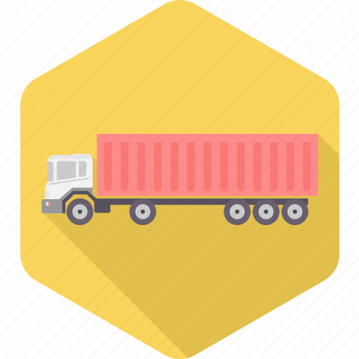 Transport, transportation, truck, automobile, delivery, heavy, vehicle icon - Download on Iconfinder