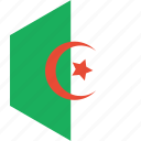 algeria, country, flag, world