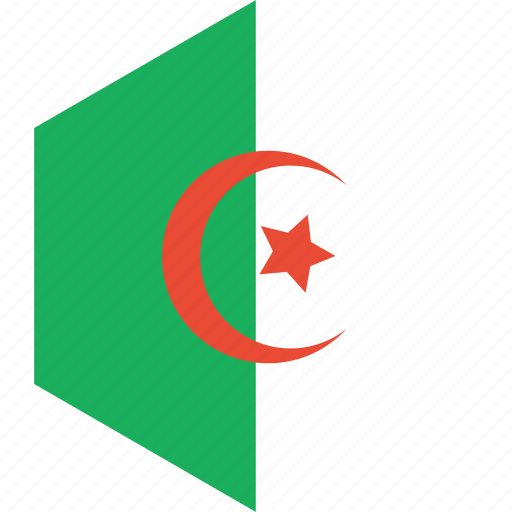 Algeria, country, flag, world icon - Download on Iconfinder