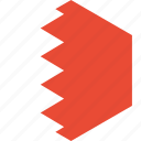 bahrain, country, flag, world