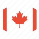 canada, country, flag, world