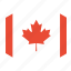 canada, country, flag, world 