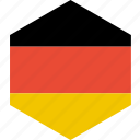 country, flag, germany, world