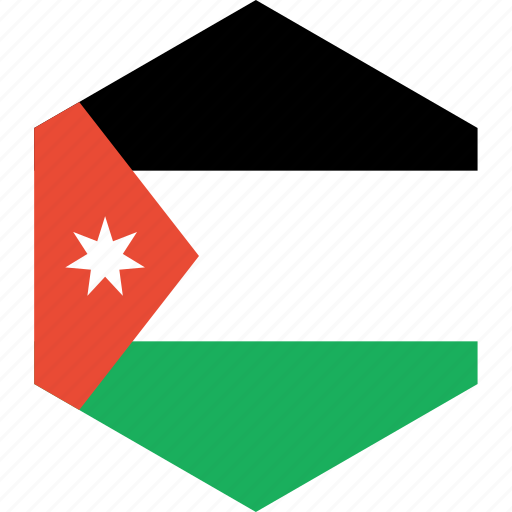 Country, flag, jordan, world icon - Download on Iconfinder