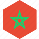 country, flag, morocco, world