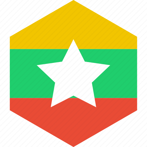 Burma, country, flag, myanmar, world icon - Download on Iconfinder