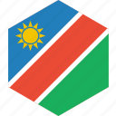 country, flag, namibia, world