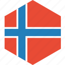 country, flag, norway, world