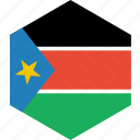 country, flag, south, sudan, world