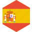 country, flag, spain, world 