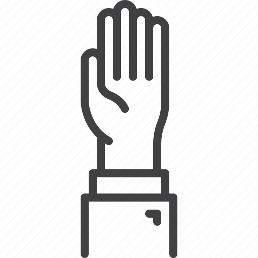 Arm, gesture, hand, up icon - Download on Iconfinder