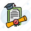 agreement, approved, certificate, certification, degree, diploma, document 