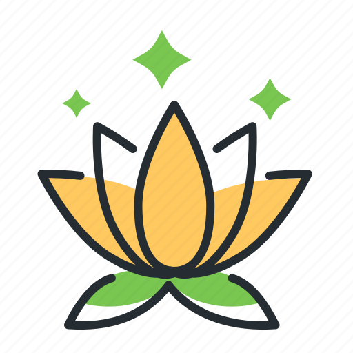 Lotus, egypt, flower, spiritual icon - Download on Iconfinder