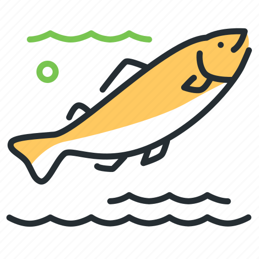Trout, fish, seafood, fishing icon - Download on Iconfinder