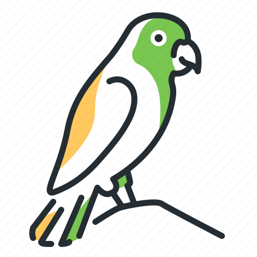 Pionus, bird, parrot, exotic animal icon - Download on Iconfinder