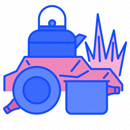 Camping, cookware, food, cooking, hiking, outdoor, tourism icon - Download on Iconfinder