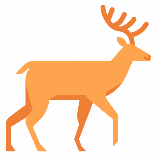 Wildlife, animal, deer, forest, nature, wild, mammal icon - Download on Iconfinder