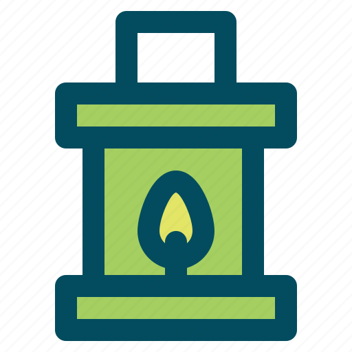 Camp, camping, fire, hiking, light, oil lamp icon - Download on Iconfinder