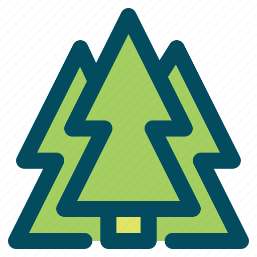 Camping, forest, hiking, junggle, nature, tree icon - Download on Iconfinder