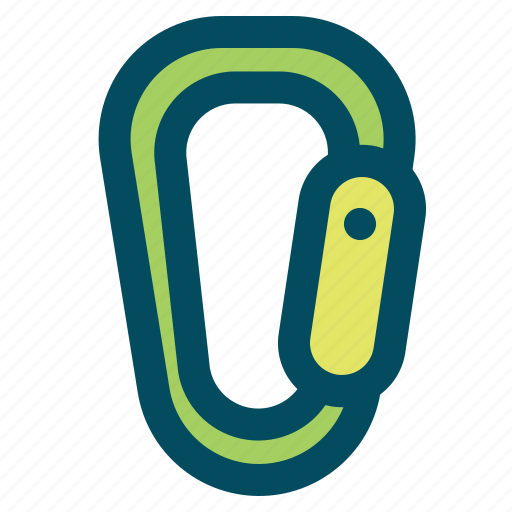 Adventure, camping, carabiner, hiking, outdoor icon - Download on Iconfinder