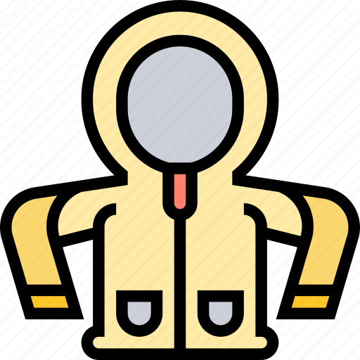 Jacket, rain, clothes, overcoat, waterproof icon - Download on Iconfinder