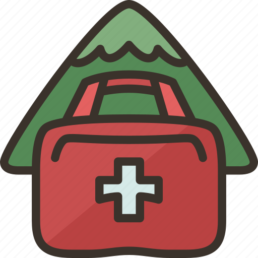 Hiking, medical, bag, medicine, emergency icon - Download on Iconfinder