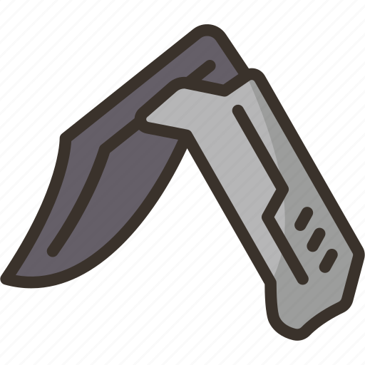 Knife, fold, blade, sharp, tool icon - Download on Iconfinder