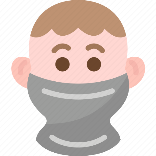 Bandana, scarf, face, cover, clothes icon - Download on Iconfinder