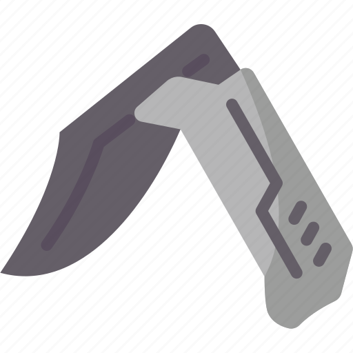 Knife, fold, blade, sharp, tool icon - Download on Iconfinder
