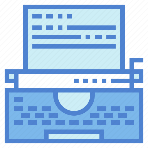 Retro, text, typewriter, vintage icon - Download on Iconfinder