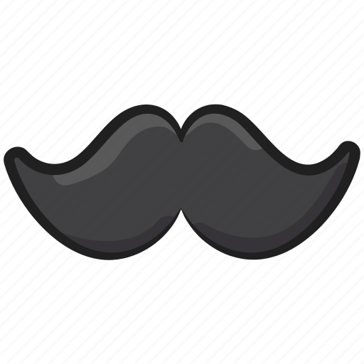 Barber shop, facial hair, fashion, moustache, mustachio, thick moustache icon - Download on Iconfinder