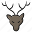 animal, caribou, creature, deer, reindeer, specie 