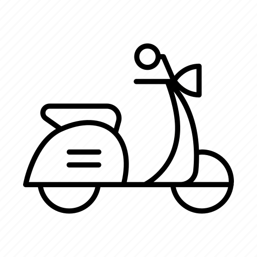 Hipster, lifestyle, scooter, vehicle, motorbike icon - Download on Iconfinder