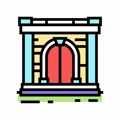 Ancient, gate, history, learn, educational, lesson icon - Download on Iconfinder