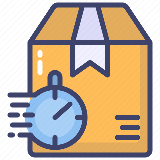 Time, package, fast, delivery, courier icon - Download on Iconfinder